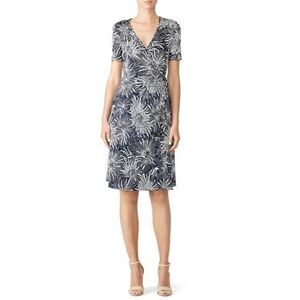 SLATE & WILLOW Navy Floral Pollock Dress 8R